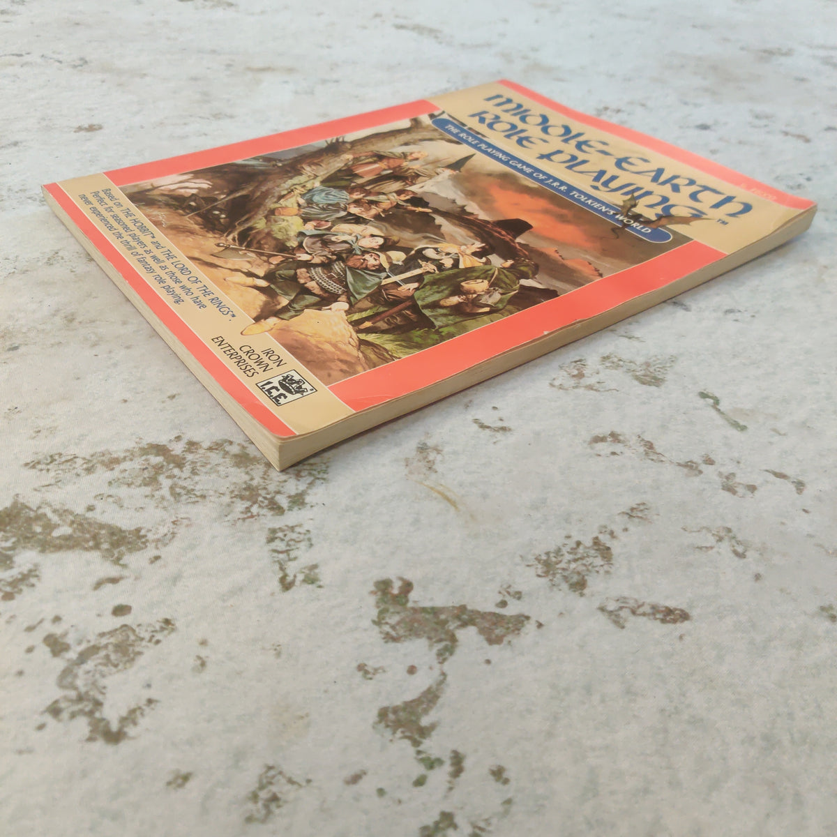 Middle Earth Role Playing Vintage 1986 Rulebook BB146-0313