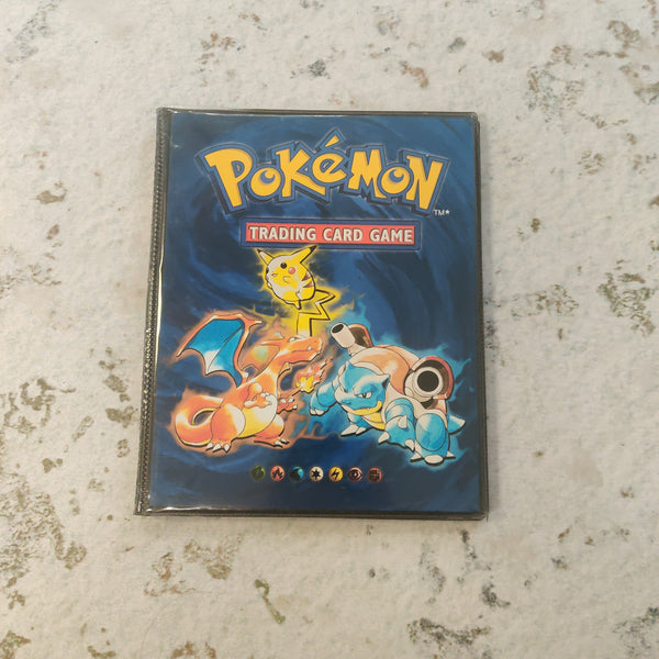 pokemon trading card game binder 1999 Vintage TCG 4 slot WOTC BB143-0313 loading pockets ensures cards Denominations:$75 Breaking Down the Yu-Gi-Oh Scintilla della Ribellione