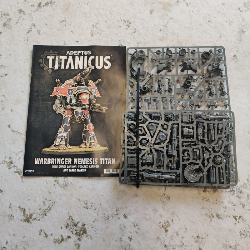 Adeptus Titanicus Warbringer Nemesis Titan NOS with Assembly Guide BD120-0318