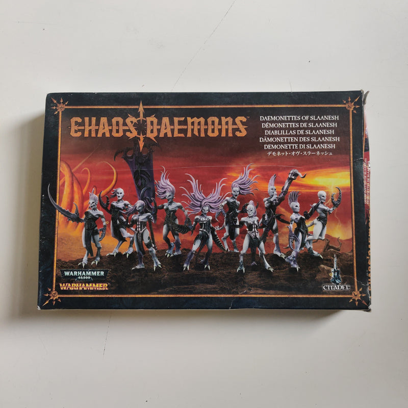 Warhammer Fantasy Chaos Daemons Daemonettes of Slaanesh Old Box BD108-0318
