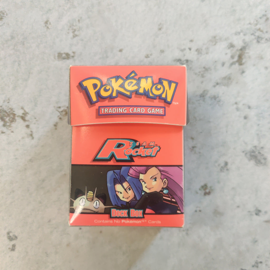 Pokemon TCG Team Rocket Deck Box Vintage BD152-0328 Pokemon TCG Team Rocket Deck Box Vintage BD152-0328