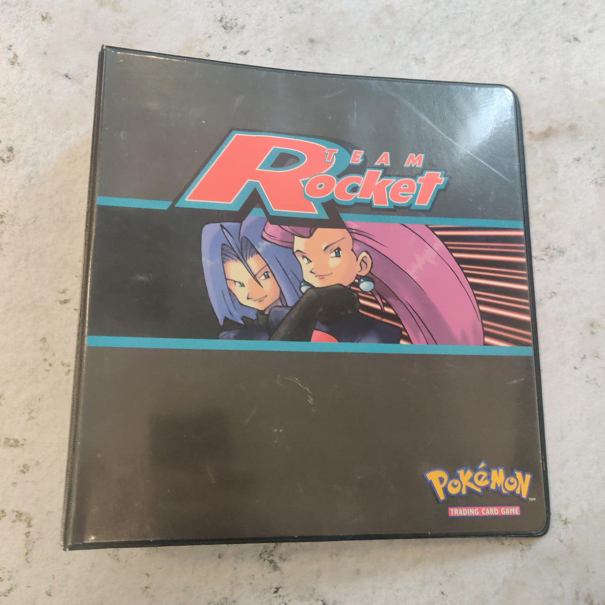 Pokemon TCG Team Rocket Binder with Checklist Pages WOTC BD147-0328 Pokemon TCG Team Rocket Binder with Checklist Pages WOTC BD147-0328