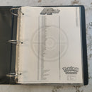 Pokemon TCG Team Rocket Binder with Checklist Pages WOTC BD147-0328