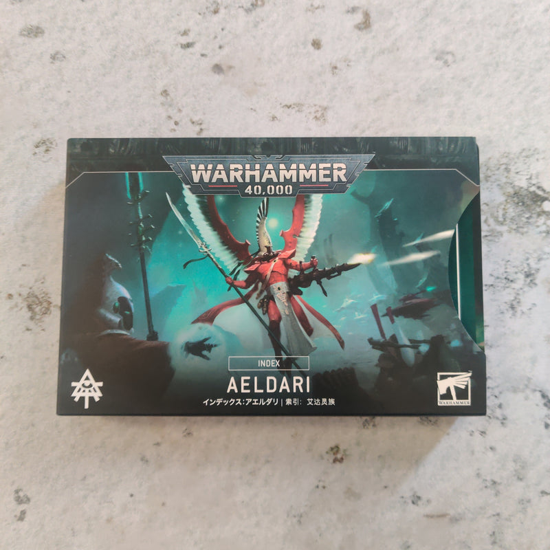 Warhammer 40k Aeldari Index Cards BD142-0328