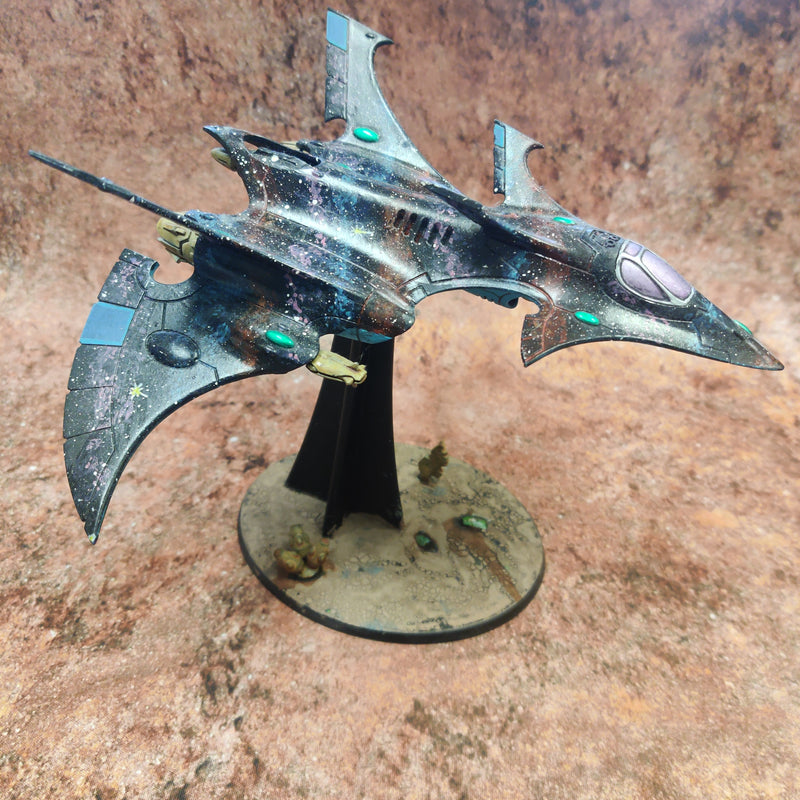 Warhammer 40k Aeldari Hemlock Wraithfighter Well Painted AB103-0402