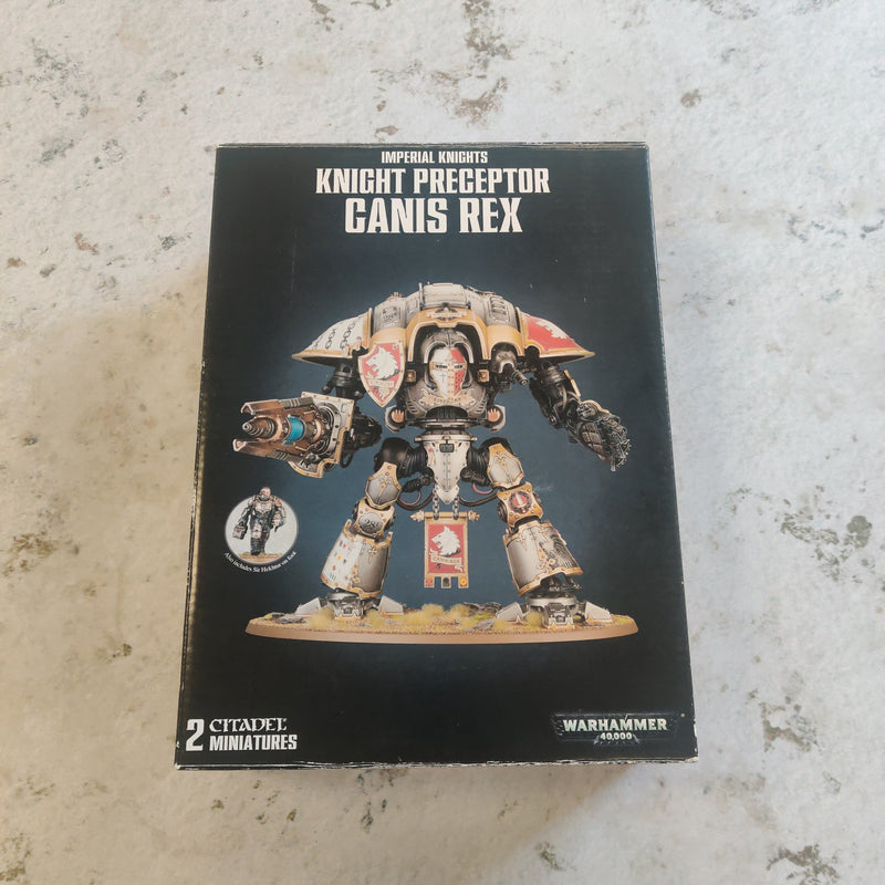 Warhammer 40k Imperial Knights Canis Rex - Part Assembled in Box AY135-0403