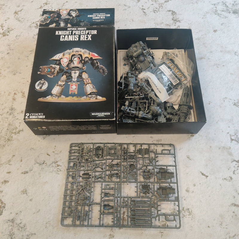 Warhammer 40k Imperial Knights Canis Rex - Part Assembled in Box AY135-0403