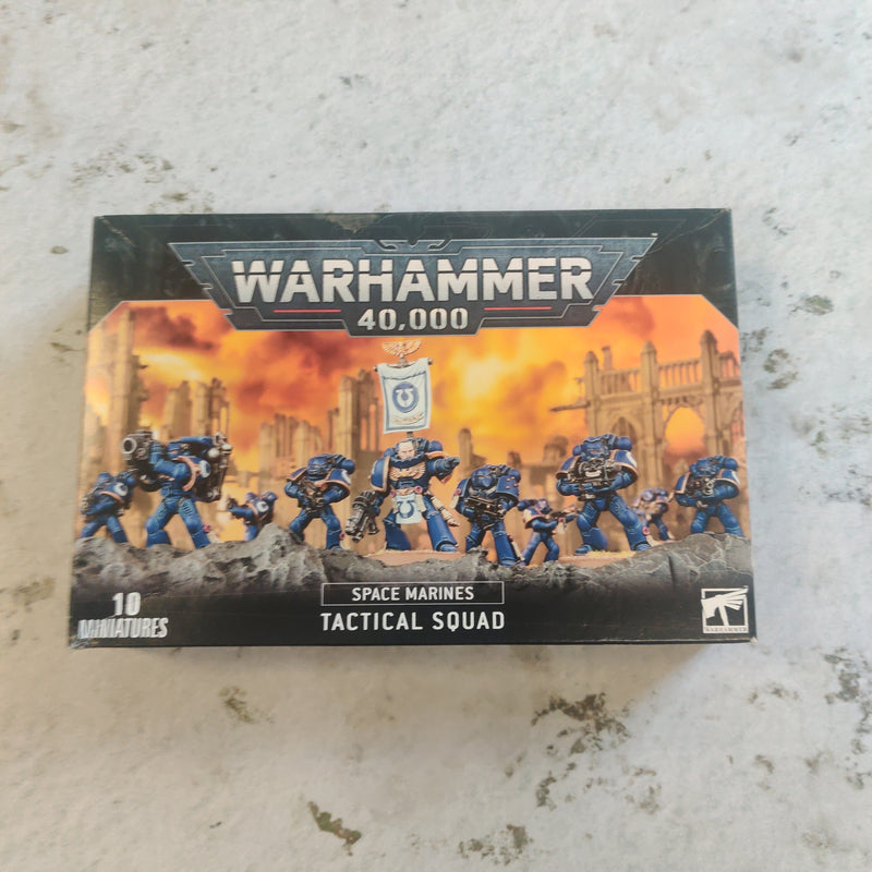 Warhammer 40k Space Marine Tactial Squad Damaged Box AY131-0403