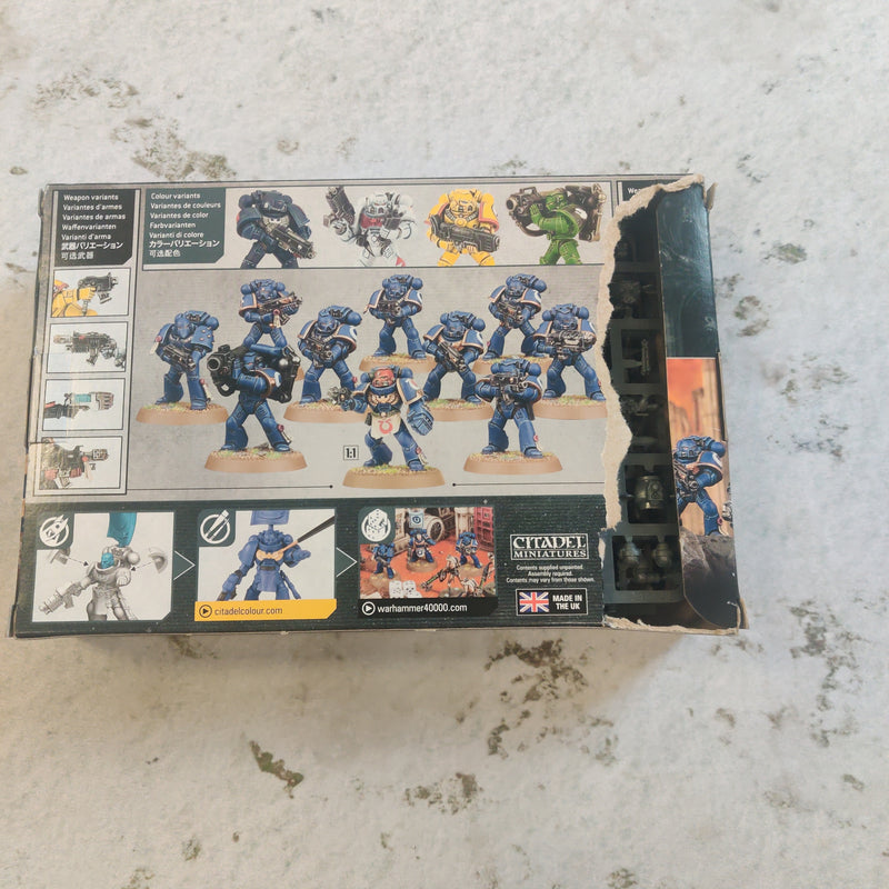 Warhammer 40k Space Marine Tactial Squad Damaged Box AY131-0403