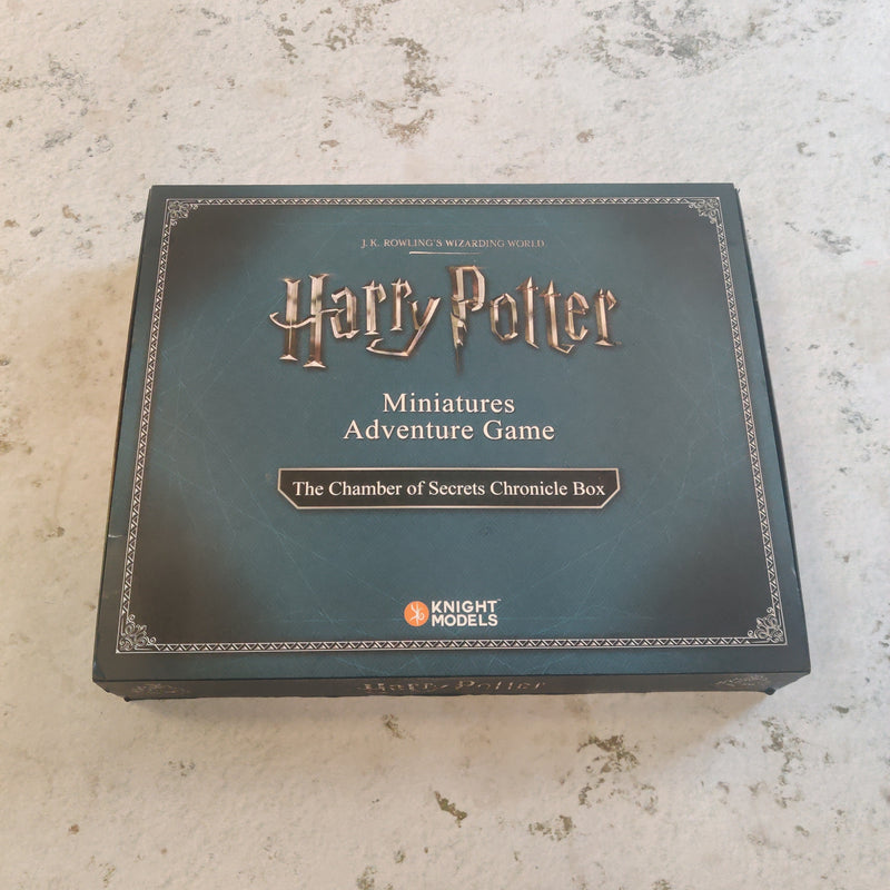 Harry Potter Miniature Game - The Chamber of Secrets Chronicle Box - Contents unassembled AY130-0403