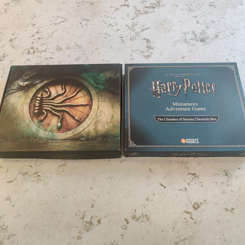 Harry Potter Miniature Game - The Chamber of Secrets Chronicle Box - Contents unassembled AY130-0403