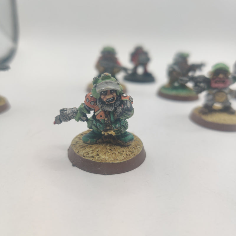 Warhammer 40k Rogue Trader Squats x8 AD063-0404