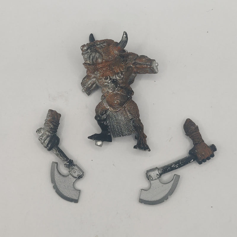 Warhammer the Old World Beastmen Doombull Metal AE108-0404