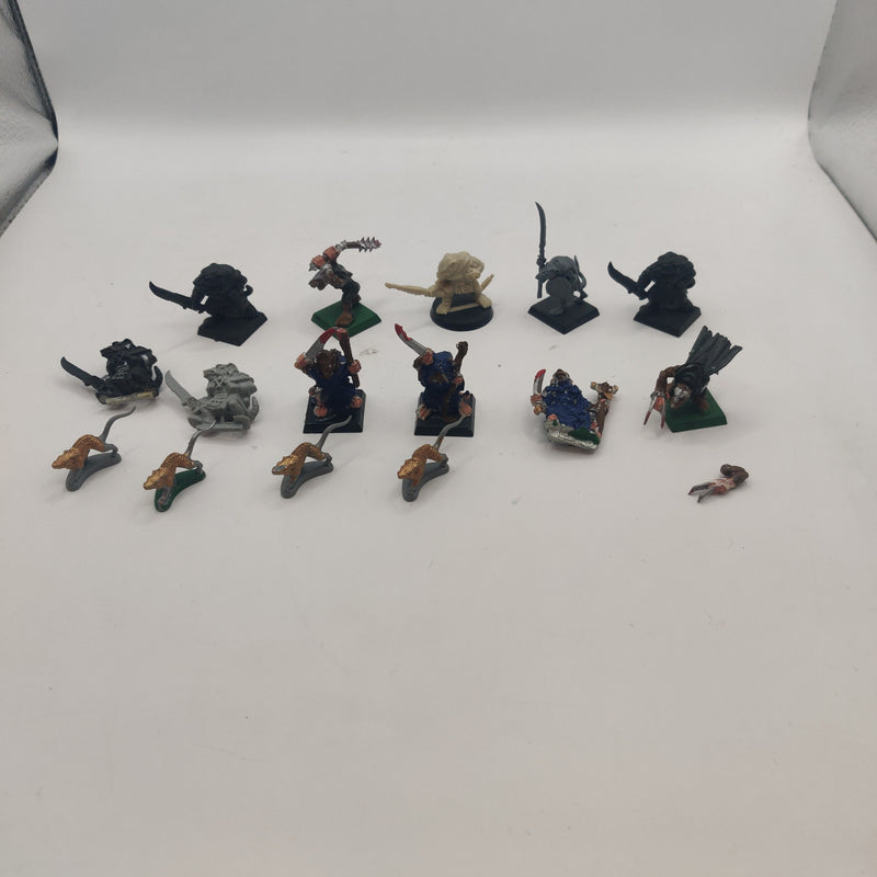 Warhammer Fantasy Skaven Ratmen Plague Monks x3 and Clanrats x7 AZ156-0405