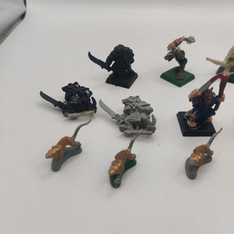 Warhammer Fantasy Skaven Ratmen Plague Monks x3 and Clanrats x7 AZ156-0405