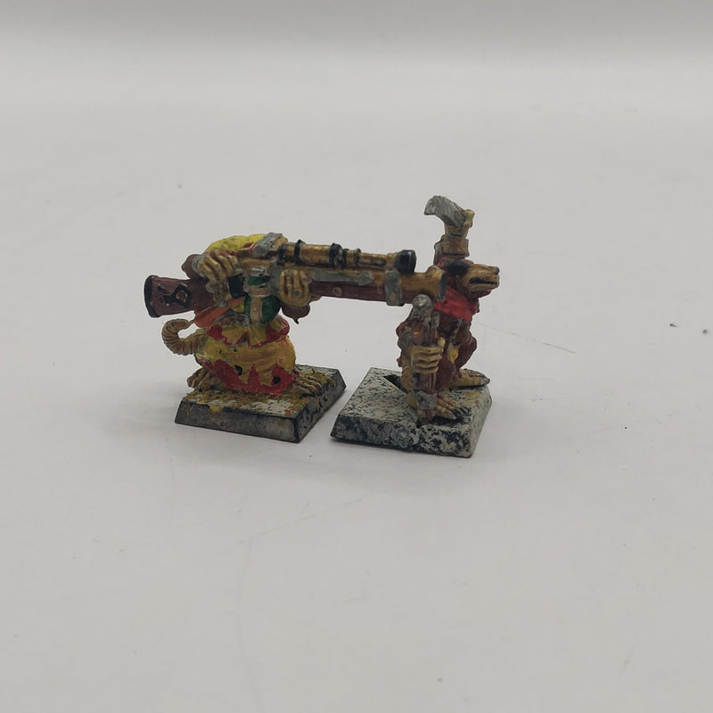 Warhammer The Old World Skaven Warp Fire Thrower and Jezzail Metal OOP AW151-0405