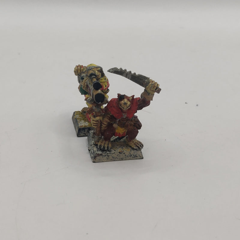 Warhammer The Old World Skaven Warp Fire Thrower and Jezzail Metal OOP AW151-0405