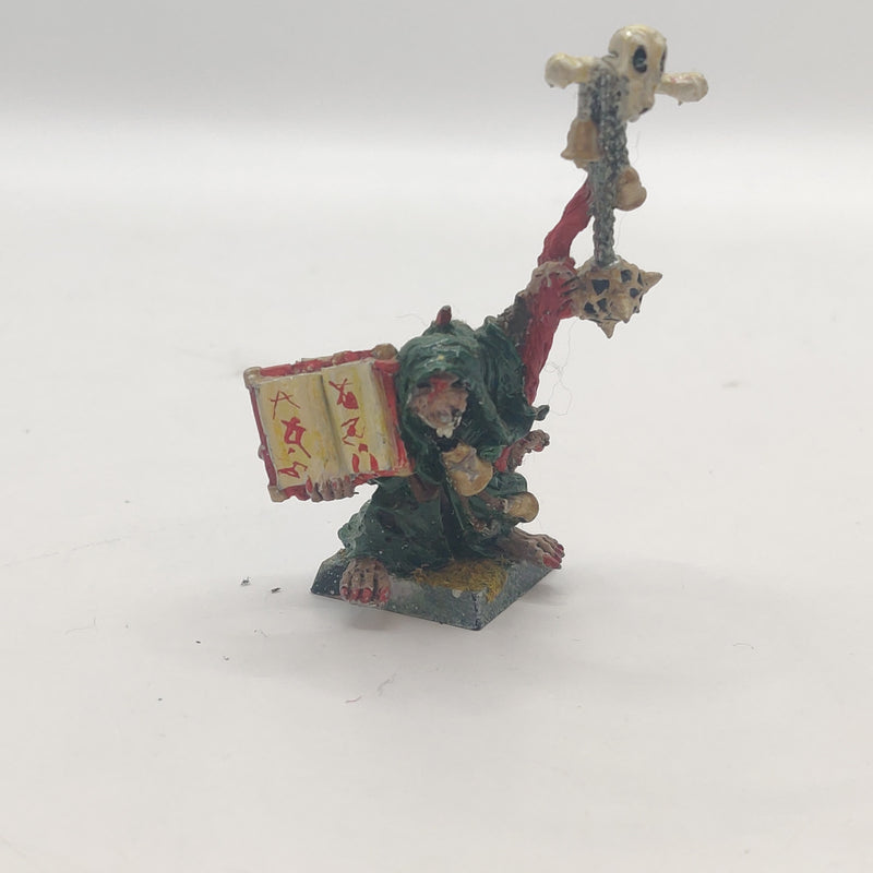 Warhammer The Old World Skaven Deathmaster Snikch and Lord Skrolk Metal OOP BA122-0405