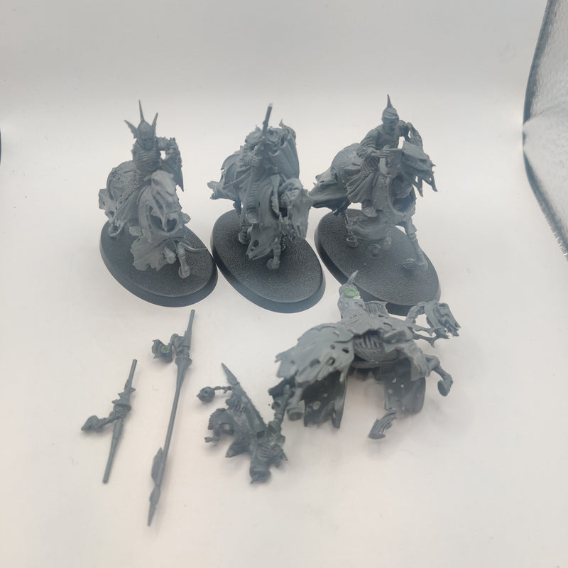 Age of Sigmar Soulblight Gravelords Black Knights x4 Damaged AJ117-0409