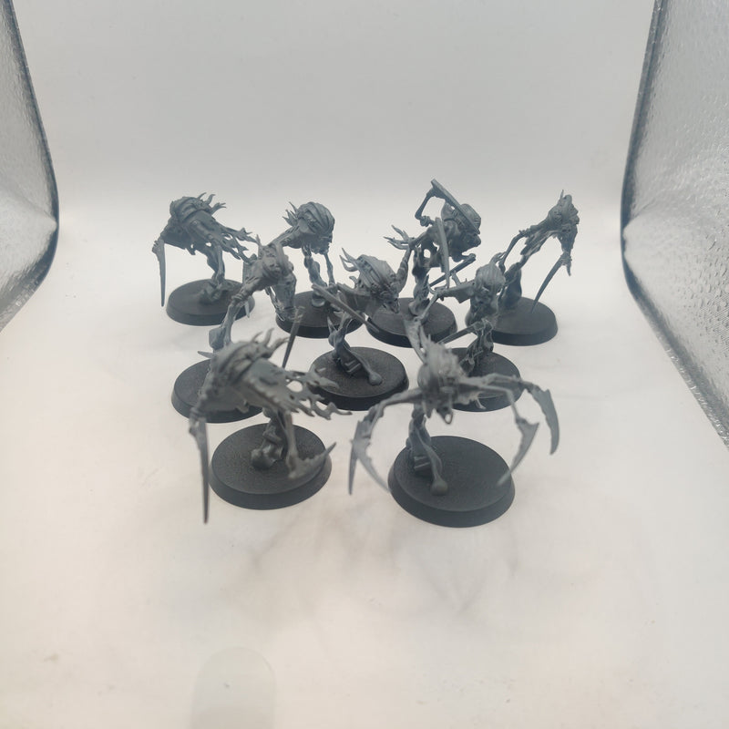 Age of Sigmar Nighthaunt Dreadscythe Harridans x9 AW123-0409