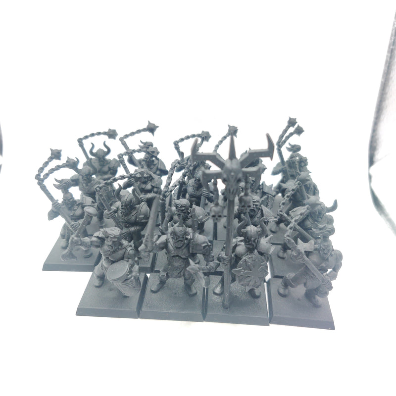 Warhammer The Old World Chaos Marauders with Flails x19 AZ124