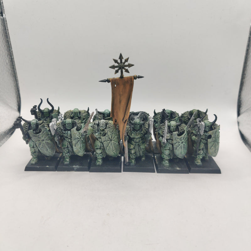 Warhammer The Old World Chaos Warriors x12 Painted AT183