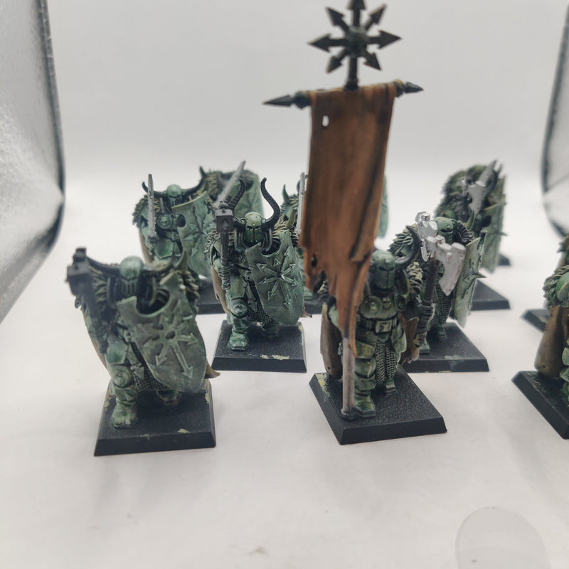 Warhammer The Old World Chaos Warriors x12 Painted AT183