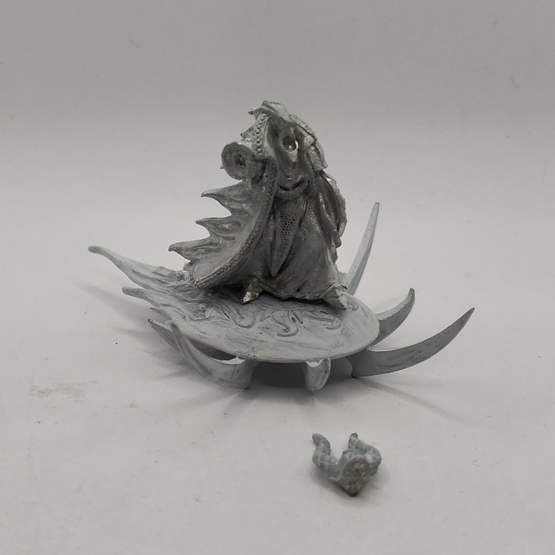 Warhammer The Old World Tzeentch Scorcerer Lord on Disc Metal BA018