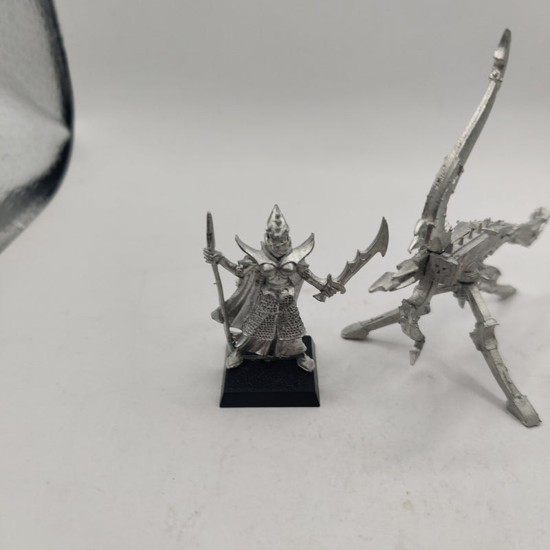 Warhammer The Old World Dark Elf Repeater Bolt Thrower Metal - incomplete BC029