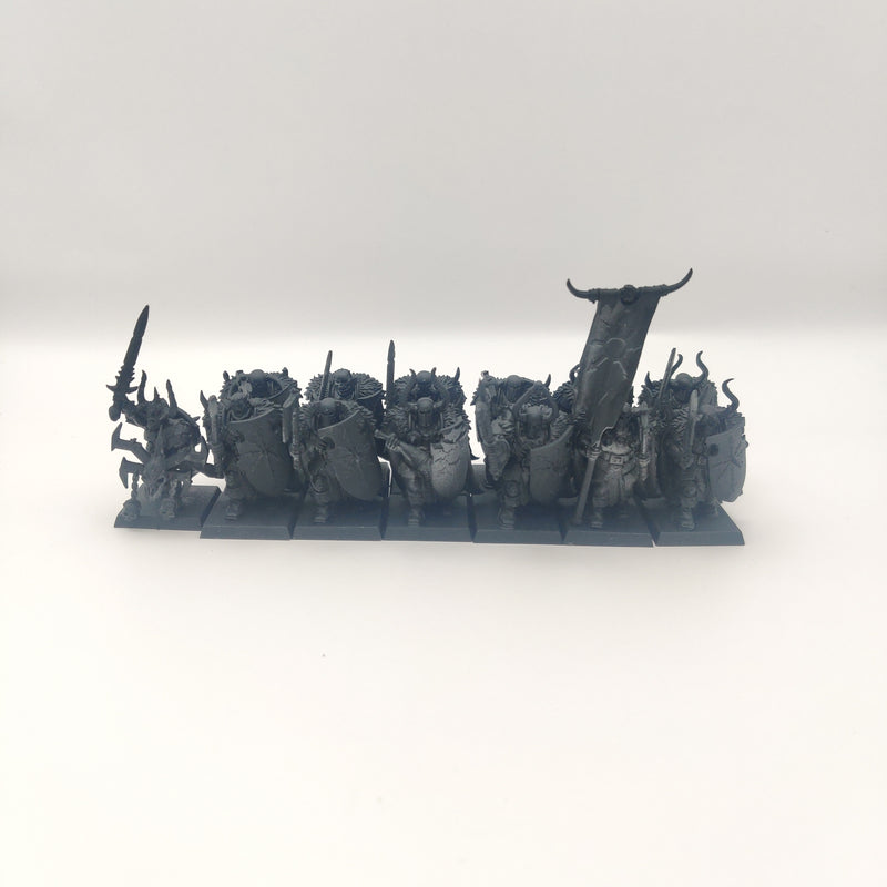 Warhammer The Old World Chaos Warriors x13 inc Command AJ017