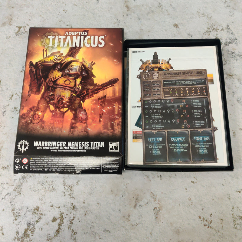 Adeptus Titanicus / Legions Imperialis Warbringer Nemesis Titan BD188