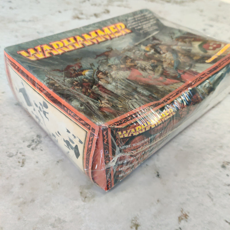 Warhammer The Old World Empire Soldiers Regiment - State Troops - Sealed Damaged Box BD185