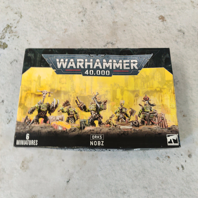 Warhammer 40k Orks Nobz NIB BD172