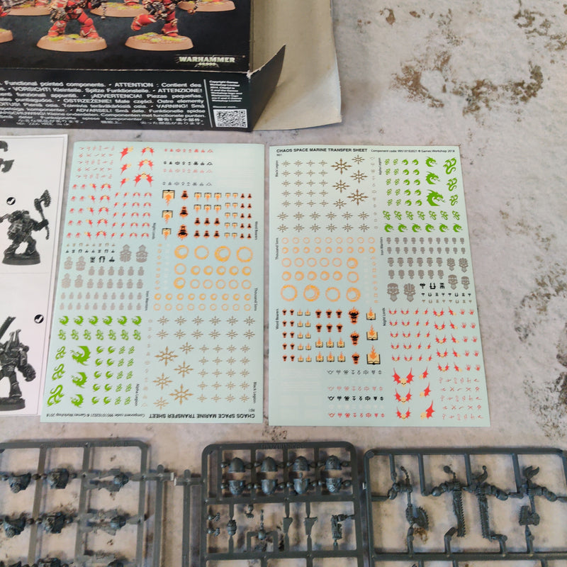 Warhammer 40k World Eaters Khorne Berzerkers OOP BD170