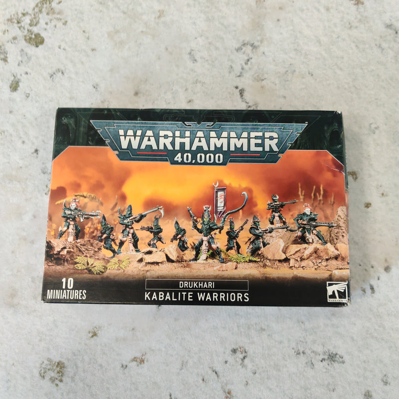 Warhammer 40k Drukhari Kabalite Warriors - No instructions BD167