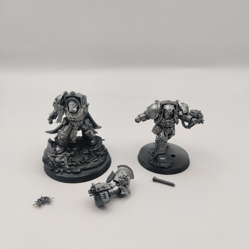 Warhammer 40k Space Marines Terminator Captain and Librarian AI262