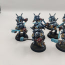 Warhammer 40k Grey Knights Interceptor Squad x10 Painted AA006