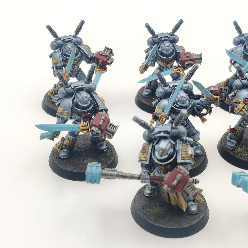 Warhammer 40k Grey Knights Interceptor Squad x10 Painted AA006