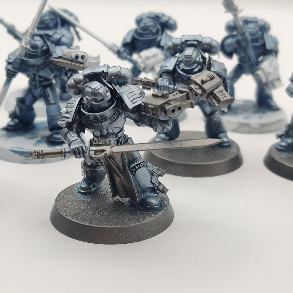 5 Miniature Space Marines Non Assemblati Strike Squad - Foto 8