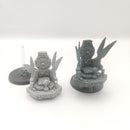 Warhammer Fantasy Lizardmen Slann Thrones x2 AW234