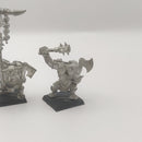 Warhammer Fantasy Black Orc Command Metal AZ189