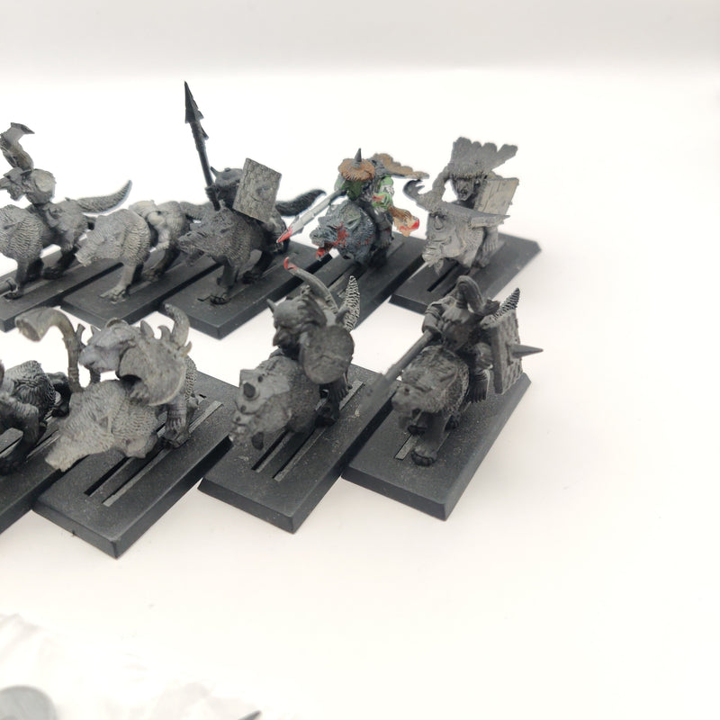 Warhammer Fantasy Goblin Wolf Riders x10 BC068