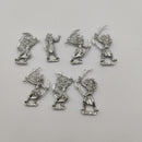 Warhammer Fantasy Dark Elf Witch Elves x7 Metal AC008