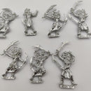 Warhammer Fantasy Dark Elf Witch Elves x7 Metal AC008
