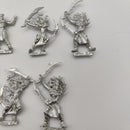 Warhammer Fantasy Dark Elf Witch Elves x7 Metal AC008