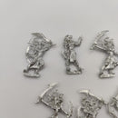 Warhammer Fantasy Dark Elf Witch Elves x7 Metal AC008