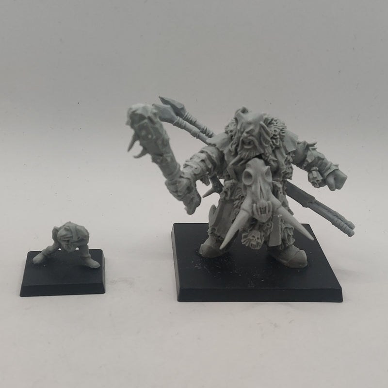 Age of Sigmar / Old World Ogor Mawtribes Icebrow Hunter - Finecast AI256