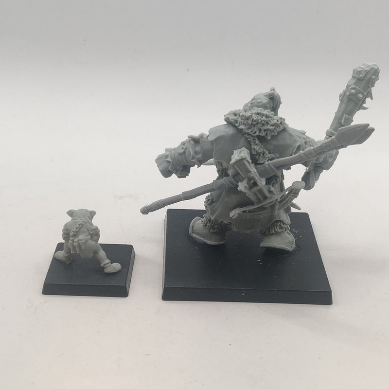 Age of Sigmar / Old World Ogor Mawtribes Icebrow Hunter - Finecast AI256