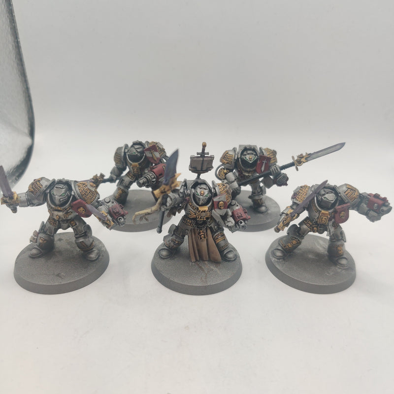 Warhammer 40k Grey Knights Terminator Squad - Painted AW125