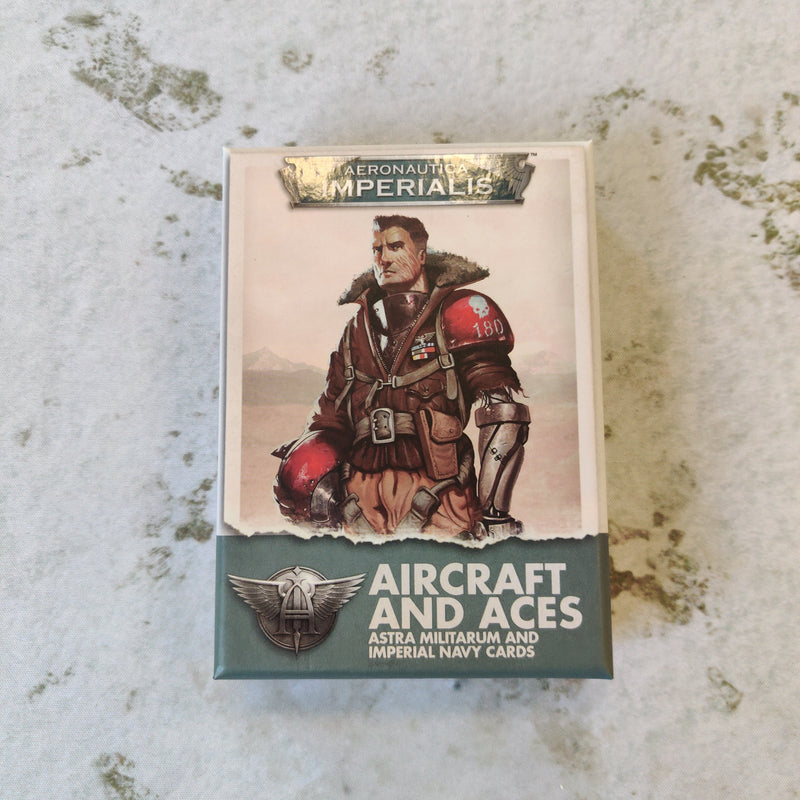 Aeronautica Imperialis Aircraft and Aces Cards - Astra Militarum and Imperial Navy AY148